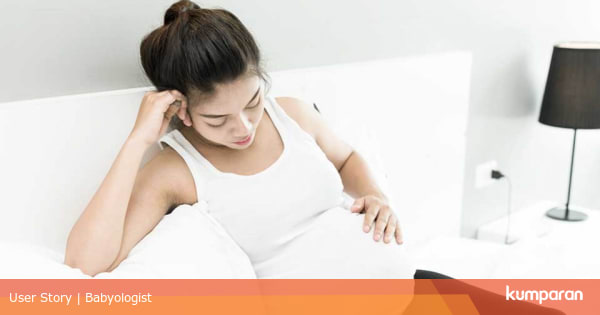 Keputihan Hamil 8 Bulan